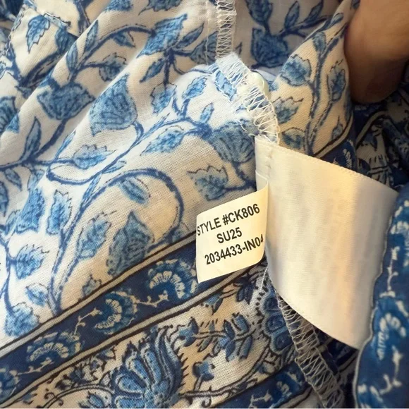 NWT J.Crew Pintuck Mini Shirtdress in Bandana Blockprint |
Cottage Dress | Small - Picture 11 of 13